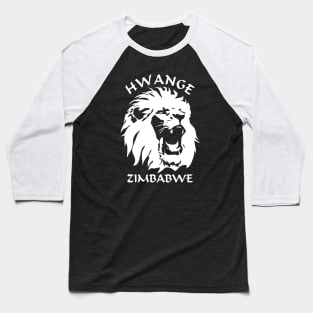 Hwange National Park | Lion Face Baseball T-Shirt